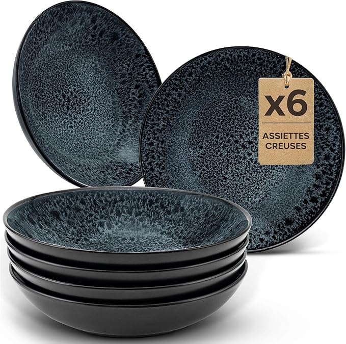 assiette creuse noir assiette creuse noir
